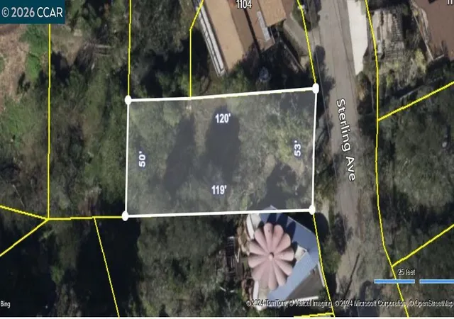 Photo 3 of Land for sale at 1110 Sterling Ave, Berkeley, CA 94708 | MLS# 41122042 | Listing updated on 2026-09-14