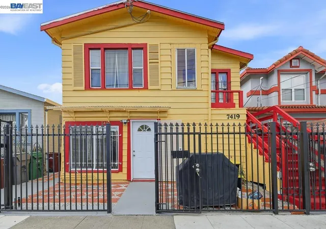 Multi family home for sale at 7419 7421 Hillside St, Oakland, CA 94605 | MLS# 41133697