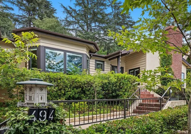 Photo 1 of Single family home for sale at 494 California Ter, Pasadena, CA 91105 | MLS# P1-27414 | Listing updated on 2026-09-15