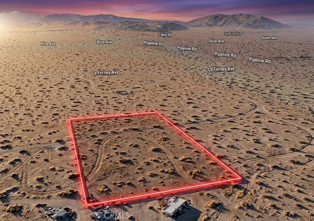 Land for sale at 0 La Ferney Ave, Joshua Tree, CA 92252 | MLS# SC26135834
