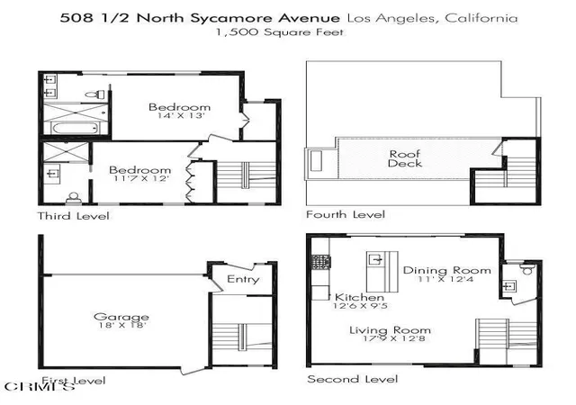 Photo 4 of Single family home for sale at 508 N 1/2 Sycamore Ave, Los Angeles, CA 90036 | MLS# P1-28066 | Listing updated on 2026-09-14