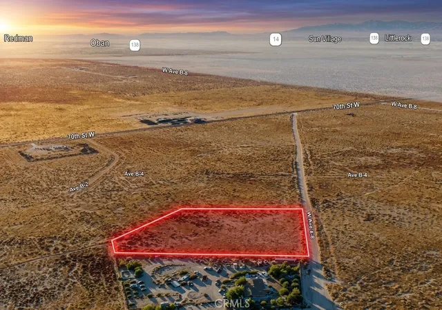 Photo 1 of Land for sale at 0 A V Hwy 73w Vic B Ave, Lancaster, CA 93536 | MLS# SC26160903 | Listing updated on 2026-09-14