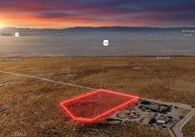 Photo 3 of Land for sale at 0 A V Hwy 73w Vic B Ave, Lancaster, CA 93536 | MLS# SC26160903 | Listing updated on 2026-09-14