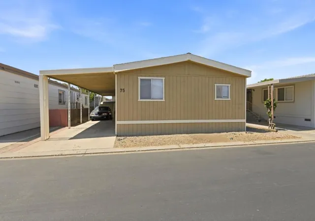 Photo 1 of Manufactured home for sale at 812 W Clover Rd #75, Tracy, CA 95376 | MLS# ML82057561 | Listing updated on 2026-09-14
