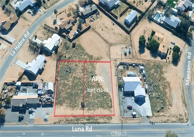 Photo 1 of Land for sale at 0 Luna Rd, Victorville, CA 92392 | MLS# SB26184139 | Listing updated on 2026-09-14