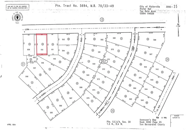 Photo 4 of Land for sale at 0 Luna Rd, Victorville, CA 92392 | MLS# SB26184139 | Listing updated on 2026-09-14