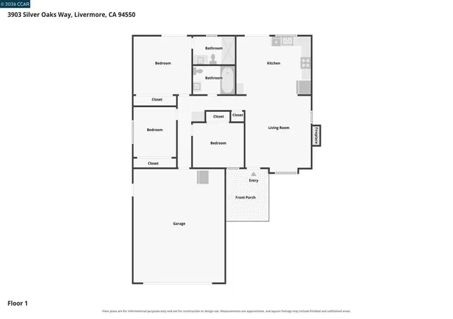 Photo 24 of Single family home for sale at 3903 Silver Oaks Way, Livermore, CA 94550 | MLS# 41146621 | Listing updated on 2026-10-01