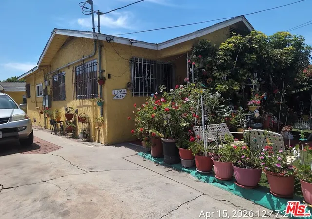 Photo 1 of Multi family home for sale at 1654 E 32nd Street, Los Angeles, CA 90011 | MLS# 26985595 | Listing updated on 2026-09-16