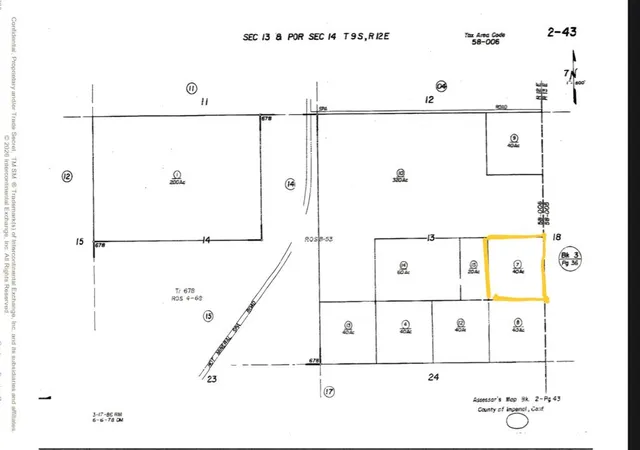 Photo 1 of Land for sale at 0 40ac Spa Rd, Niland, CA 92257 | MLS# 219152535DA | Listing updated on 2026-09-15