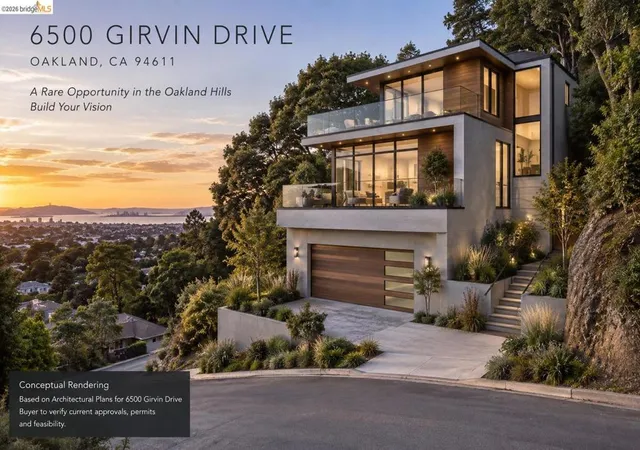 Land for sale at 6500 Girvin Dr, Oakland, CA 94611 | MLS# 41148180