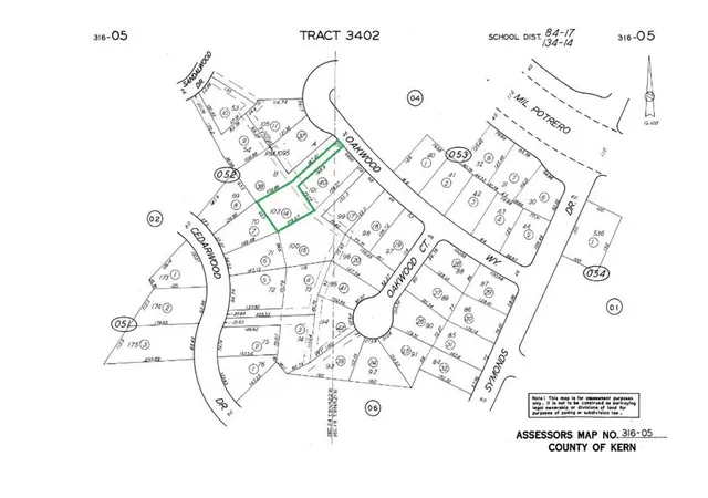 Land for sale at 16600 Oakwood Way, Pine Mountain Club, CA 93222 | MLS# SR26200817