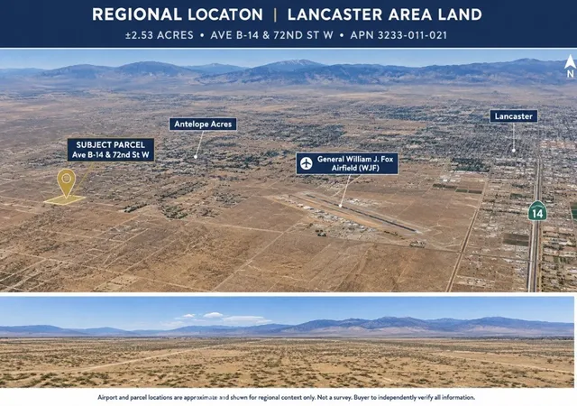 Photo 2 of Land for sale at 101 Cor Ave B14 72 Stw, Antelope Acres, CA 93536 | MLS# IG26201043 | Listing updated on 2026-09-14