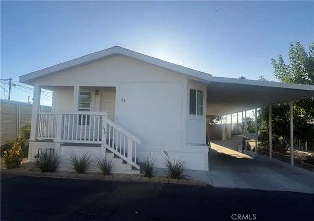 Photo 1 of Manufactured home for sale at 25521 Lincoln #81, Hemet, CA 92544 | MLS# SW26201658 | Listing updated on 2026-09-25