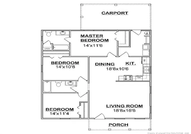 Photo 3 of Single family home for sale at 3248 Chandler St, Fayetteville, NC 28303 | MLS# 747507 | Listing updated on 2026-09-17