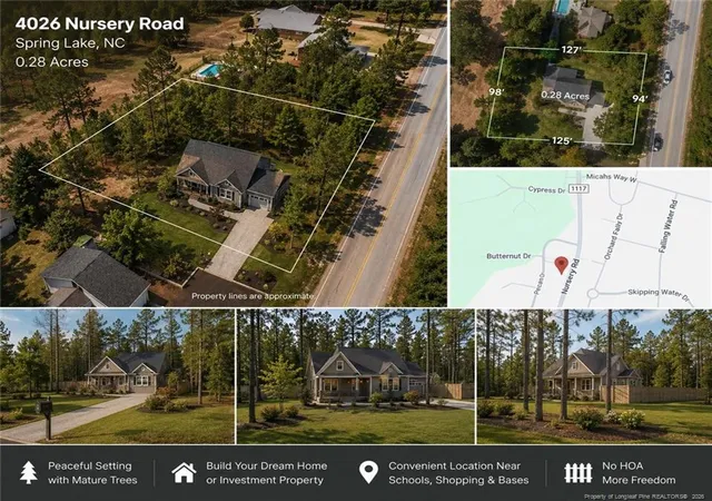 Photo 1 of Land for sale at 4026 Nursery Rd, Spring Lake, NC 28390 | MLS# 757287 | Listing updated on 2026-09-08