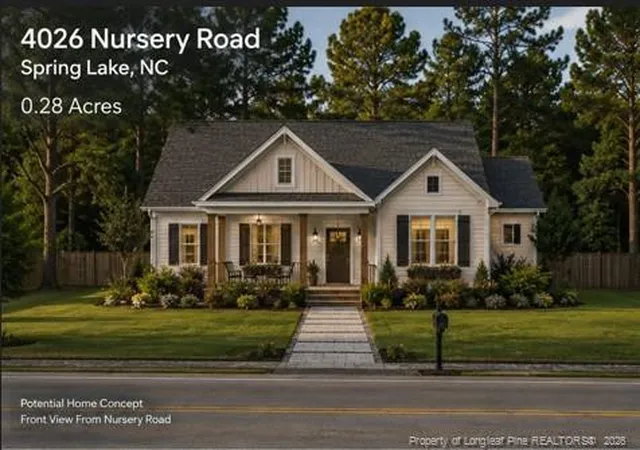 Photo 4 of Land for sale at 4026 Nursery Rd, Spring Lake, NC 28390 | MLS# 757287 | Listing updated on 2026-09-28