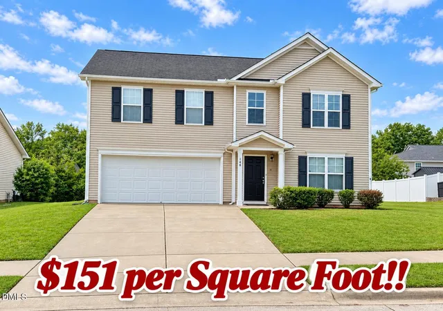 Photo 1 of Single family home for sale at 148 Belmont Ridge Dr, Garner, NC 27529 | MLS# 10177567 | Listing updated on 2026-09-23