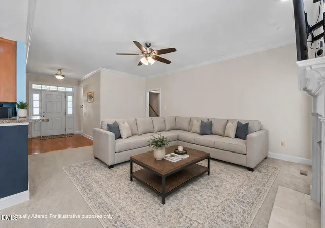 Photo 3 of Single family home for sale at 6025 Kindley Dr, Fayetteville, NC 28311 | MLS# 10184824 | Listing updated on 2026-09-10