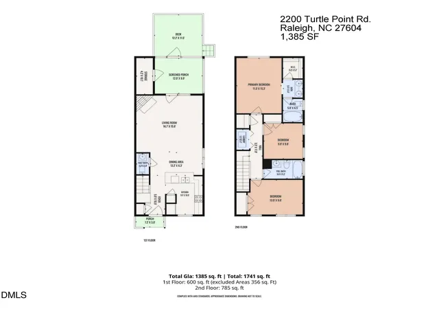 Photo 2 of Townhouse for sale at 2200 Turtle Point Dr, Raleigh, NC 27604 | MLS# 10190743 | Listing updated on 2026-09-04