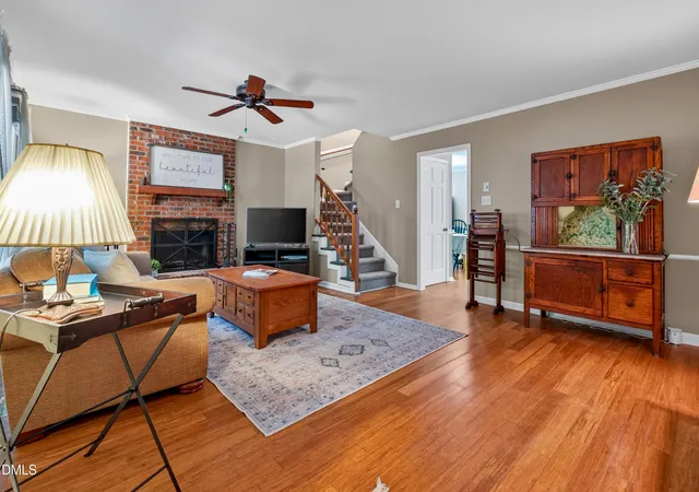Photo 3 of Townhouse for sale at 5540 Hamstead Xing, Raleigh, NC 27612 | MLS# 10190198 | Listing updated on 2026-09-16