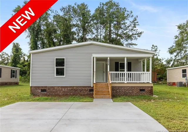Photo 1 of Manufactured home for sale at 4054 Lodge Dr, Wade, NC 28395 | MLS# 768548 | Listing updated on 2026-09-09