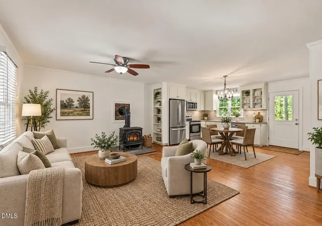 Photo 2 of Single family home for sale at 100 Burris St, Garner, NC 27529 | MLS# 10191471 | Listing updated on 2026-09-14