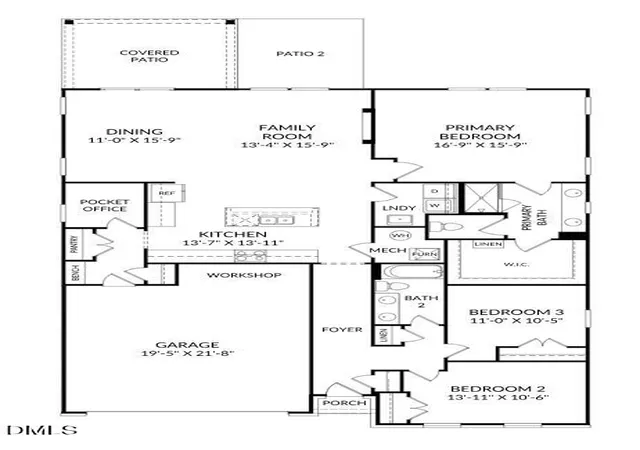 Photo 2 of Single family home for sale at 105 King Tucks Way, Four Oaks, NC 27524 | MLS# 10191125 | Listing updated on 2026-09-21