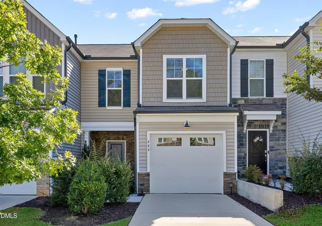 Photo 1 of Townhouse for sale at 446 White Oak Ridge Dr, Garner, NC 27529 | MLS# 10192243 | Listing updated on 2026-09-30