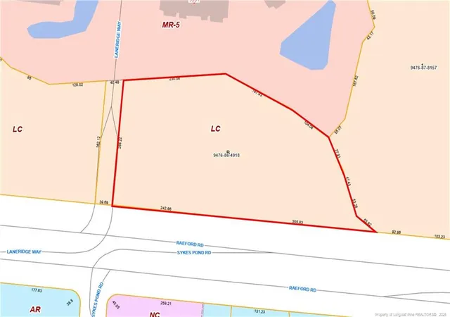 Photo 4 of Land for sale at Raeford Rd & Laneridge Way, Fayetteville, NC 28304 | MLS# 767701 | Listing updated on 2026-09-15