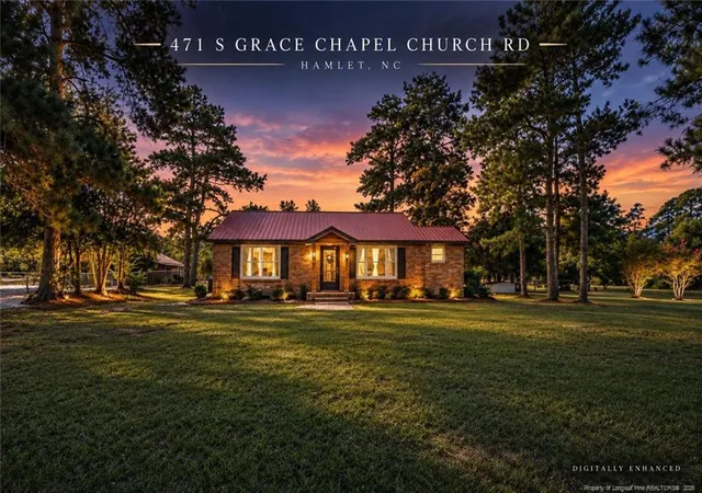 Photo 1 of Single family home for sale at 471 S Grace Chapel Church Rd, Hamlet, NC 28345 | MLS# 769467 | Listing updated on 2026-10-06