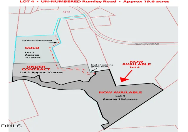 Photo 4 of Land for sale at 0000 Rumley Rd, Graham, NC 27253 | MLS# 10194129 | Listing updated on 2026-09-23