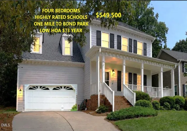 Photo 1 of Single family home for sale at 105 Sequoia Ct, Cary, NC 27513 | MLS# 10195894 | Listing updated on 2026-10-26