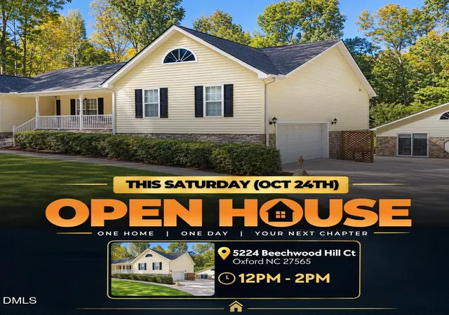 Single family home for sale at 5224 Beechwood Hl Ct, Oxford, NC 27565 | MLS# 10199390