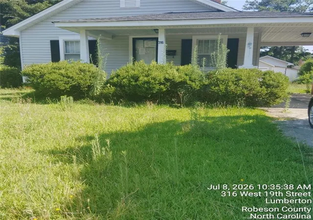 Single family home for sale at 316 W 19 Street, Lumberton, NC 28358 | MLS# 771266