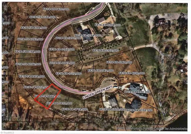 Photo 1 of Land for sale at 742 Linden Green Way, Winston Salem, NC 27106 | MLS# 1235721 | Listing updated on 2026-09-19