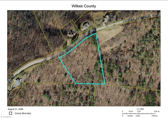 Photo 1 of Land for sale at Tbd Lithia Springs Rd, Moravian Falls, NC 28654 | MLS# 1234056 | Listing updated on 2026-09-01