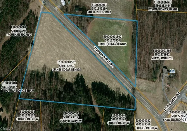 Photo 3 of Land for sale at 000 Turkey Ft Rd, Mocksville, NC 27028 | MLS# 1236249 | Listing updated on 2026-10-06