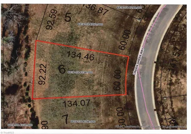 Photo 2 of Land for sale at 766 Linden Green Way, Winston Salem, NC 27106 | MLS# 1235708 | Listing updated on 2026-09-18