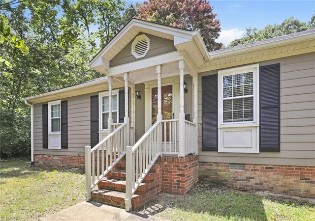 Photo 1 of Single family home for sale at 3104 Merryweather Rd, Greensboro, NC 27407 | MLS# 1235998 | Listing updated on 2026-10-02