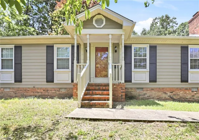 Photo 2 of Single family home for sale at 3104 Merryweather Rd, Greensboro, NC 27407 | MLS# 1235998 | Listing updated on 2026-10-02