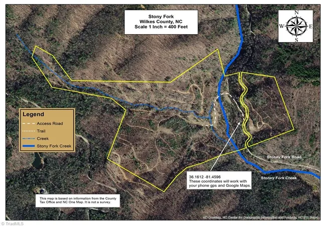 Land for sale at Tbd Stony Frk Rd, Ferguson, NC 28624 | MLS# 1234844