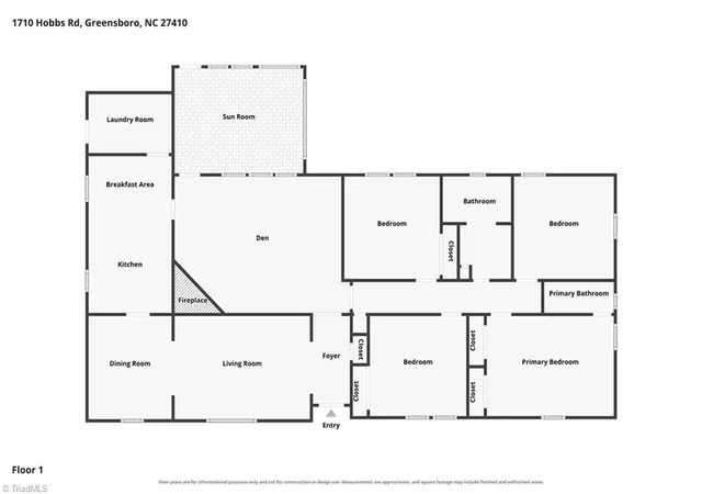 Photo 2 of Sale Pending at 1710 Hobbs Rd, Greensboro, NC 27410 | MLS# 1239572 | Listing updated on 2026-10-28