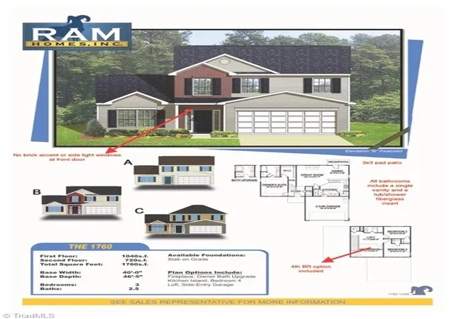 Photo 2 of Single family home for sale at 2019 Peggy Joe Way, Greensboro, NC 27405 | MLS# 1213735 | Listing updated on 2026-09-26