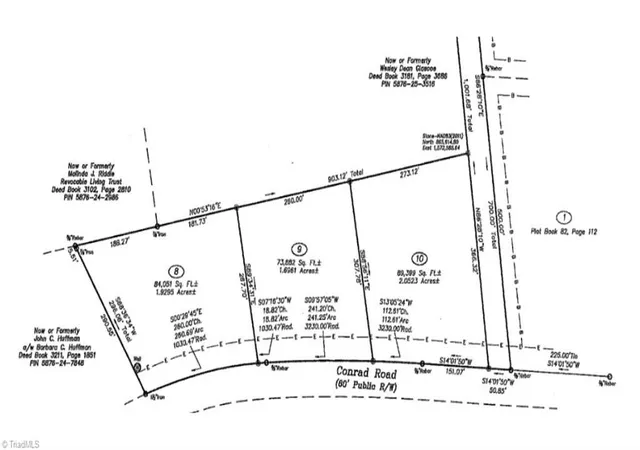 Photo 1 of Land for sale at 00 Conrad Rd, Lewisville, NC 27023 | MLS# 1234450 | Listing updated on 2026-09-17