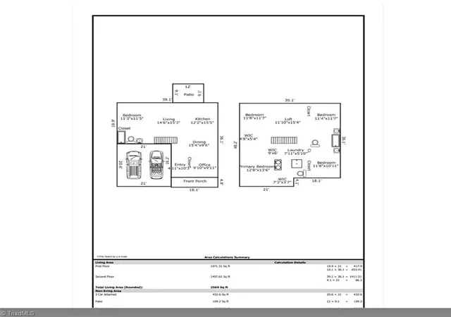 Photo 2 of Single family home for sale at 2109 Medhurst Dr, Greensboro, NC 27410 | MLS# 1235405 | Listing updated on 2026-10-03