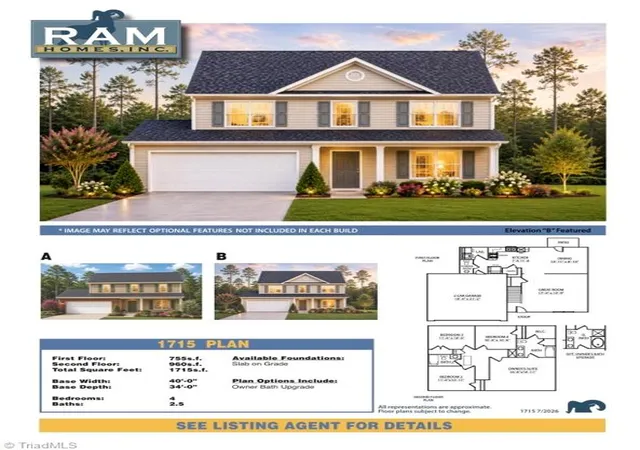 Photo 2 of Single family home for sale at 2023 Peggy Joe Way, Greensboro, NC 27405 | MLS# 1234794 | Listing updated on 2026-09-07
