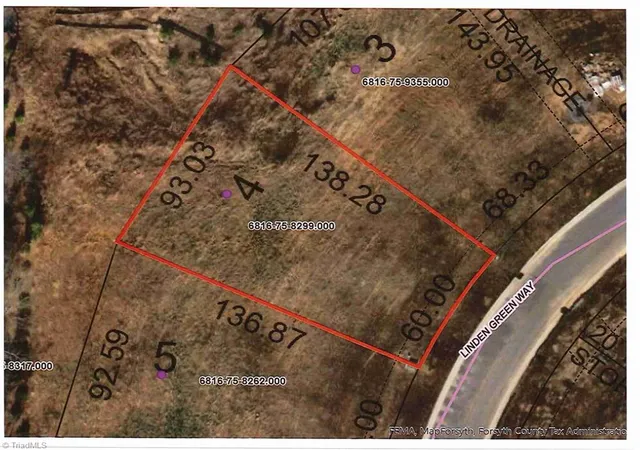 Photo 2 of Land for sale at 778 Linden Green Way, Winston Salem, NC 27106 | MLS# 1235018 | Listing updated on 2026-09-19