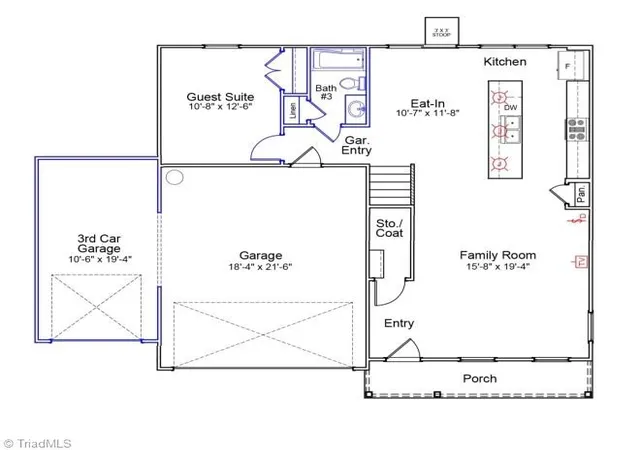 Photo 2 of Single family home for sale at 5832 Latigo Ct, Clemmons, NC 27012 | MLS# 1234756 | Listing updated on 2026-09-08