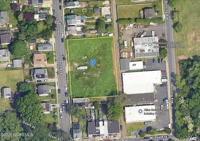 Photo 1 of Land for sale at 1425 Deutz Ave, Trenton, NJ 08611 | MLS# 22627858 | Listing updated on 2026-09-23
