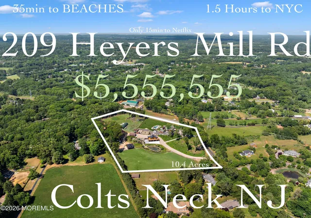 Photo 4 of Single family home for sale at 209 Heyers Ml Rd, Colts Neck, NJ 07722 | MLS# 22629224 | Listing updated on 2026-09-21